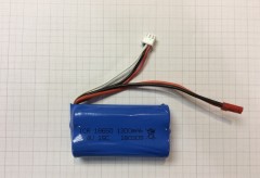 Аккумулятор 7.4v 1300 mAh для катера 7016
