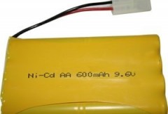 Аккумулятор Ni-Cd 9.6v 600mah Tamiya