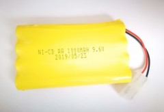 Аккумулятор Ni-Cd 9.6v 1000mah Tamiya