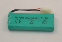Ni-Ca аккумулятор 700mah 7.2V