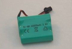 Ni-Ca аккумулятор 600mah 3.6V